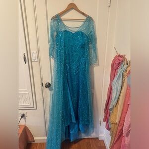 CUSTOM-MADE: Elsa (Frozen) costume — Great condition